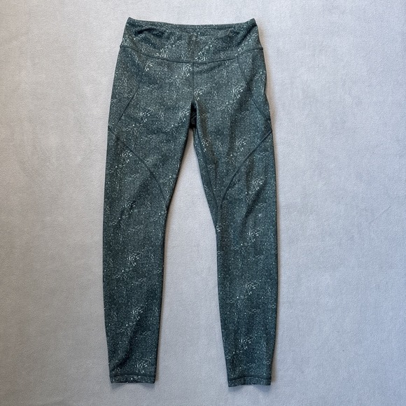 Patagonia Pants - Patagonia Centered‎ Tights Womens Medium Green Speckle Stretch Active STY21961